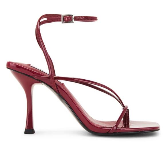 Steve Madden Annie Heel in Wine Patent – EUC Size 7 - Picture 3 of 9